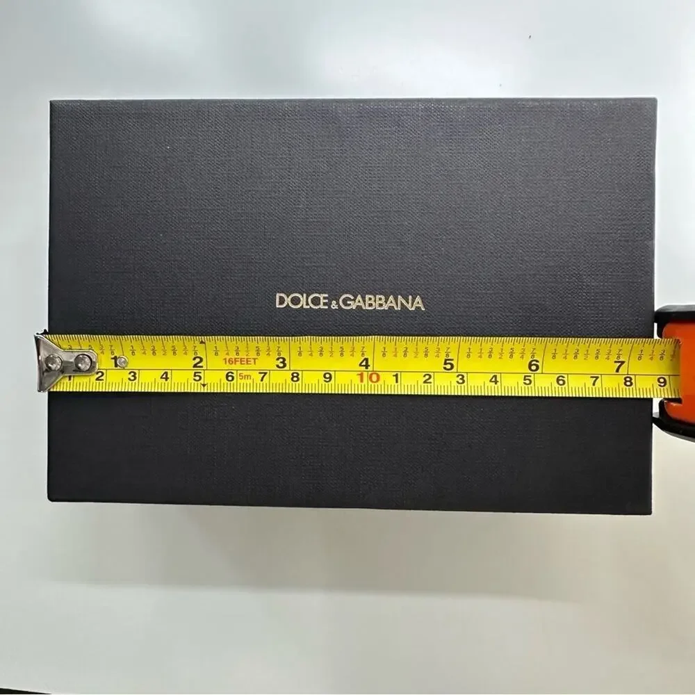 Dolce & Gabbana | Sunglass Storage Box | Black | H5 x W7.25 x D3 inch